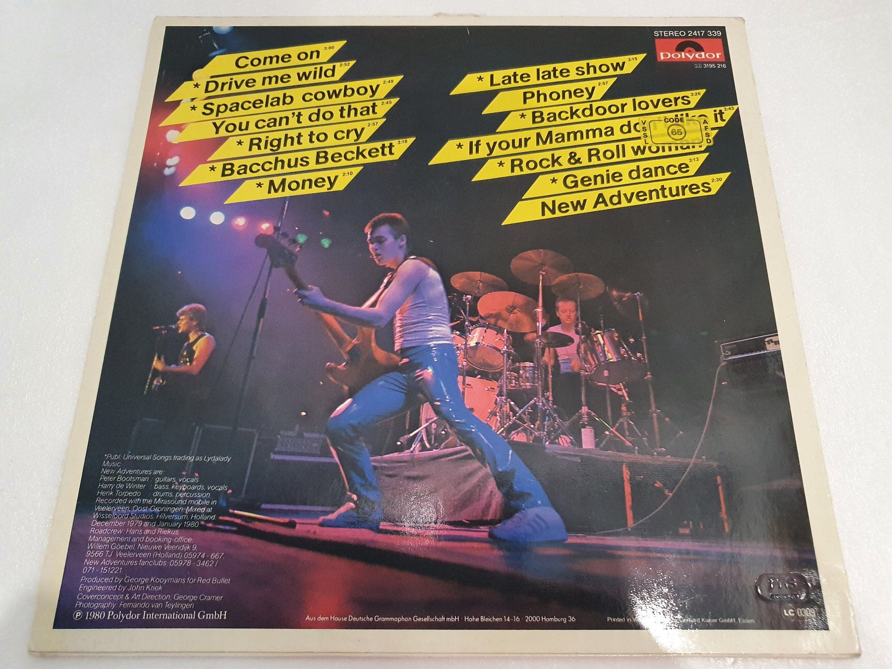 Schallplatten: New Adventures – New Adventures – Gebraucht aus Uster von Vinyl-Leidenschaft 1