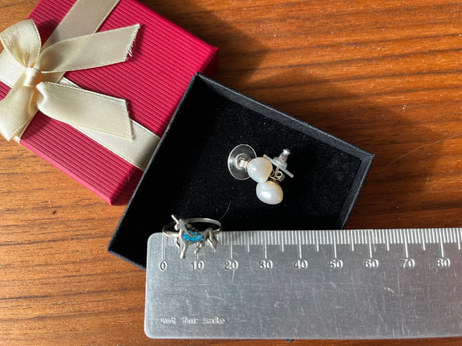 Ohrringe & -stecker: Einhornring & 2 Perlohrringe Perlenohrstecker – Gebraucht aus Muri b. Bern von Buppalina 2