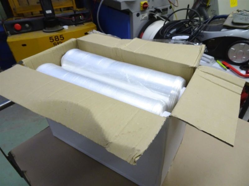 Altro per stoccaggio & trasporto: 6Stk. neue Handstretch-Folien 42cm – Nuovo e nell'imballaggio originale da Necker venduto da liq24 1