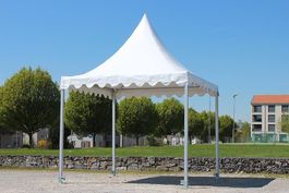 Gardeko Pagode Ganzjahreszelt 4x4 Eventzelt Festzelt Carport
