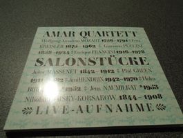 CD Amar Quartett, Salonstücke