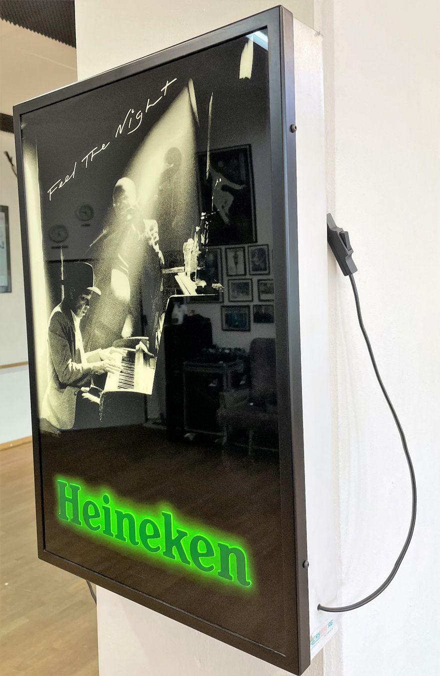 Schilder: Heineken Leuchtreklame " Feel the Night" – Gebraucht aus Neuenhof von joetapdance 1