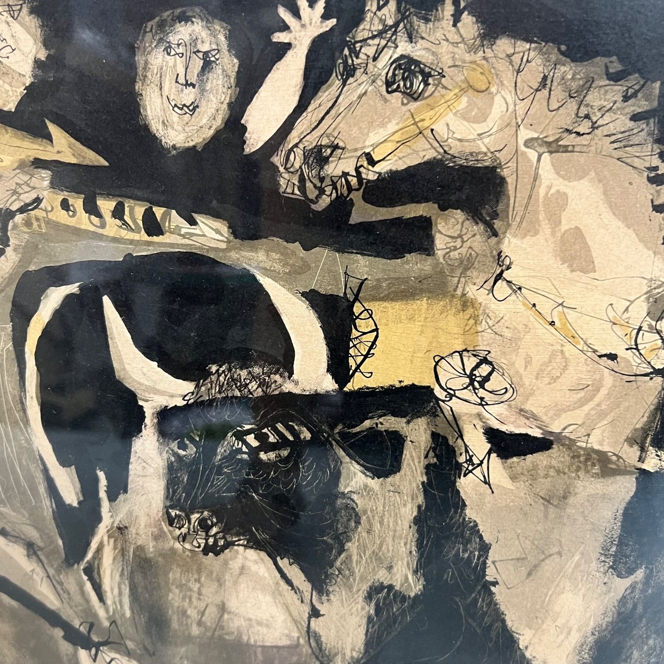 Grafiken & Lithographien: La corrida d'Antoni Clavé – Gebraucht aus La Chaux-de-Fonds von Emmaus2300CDF 2
