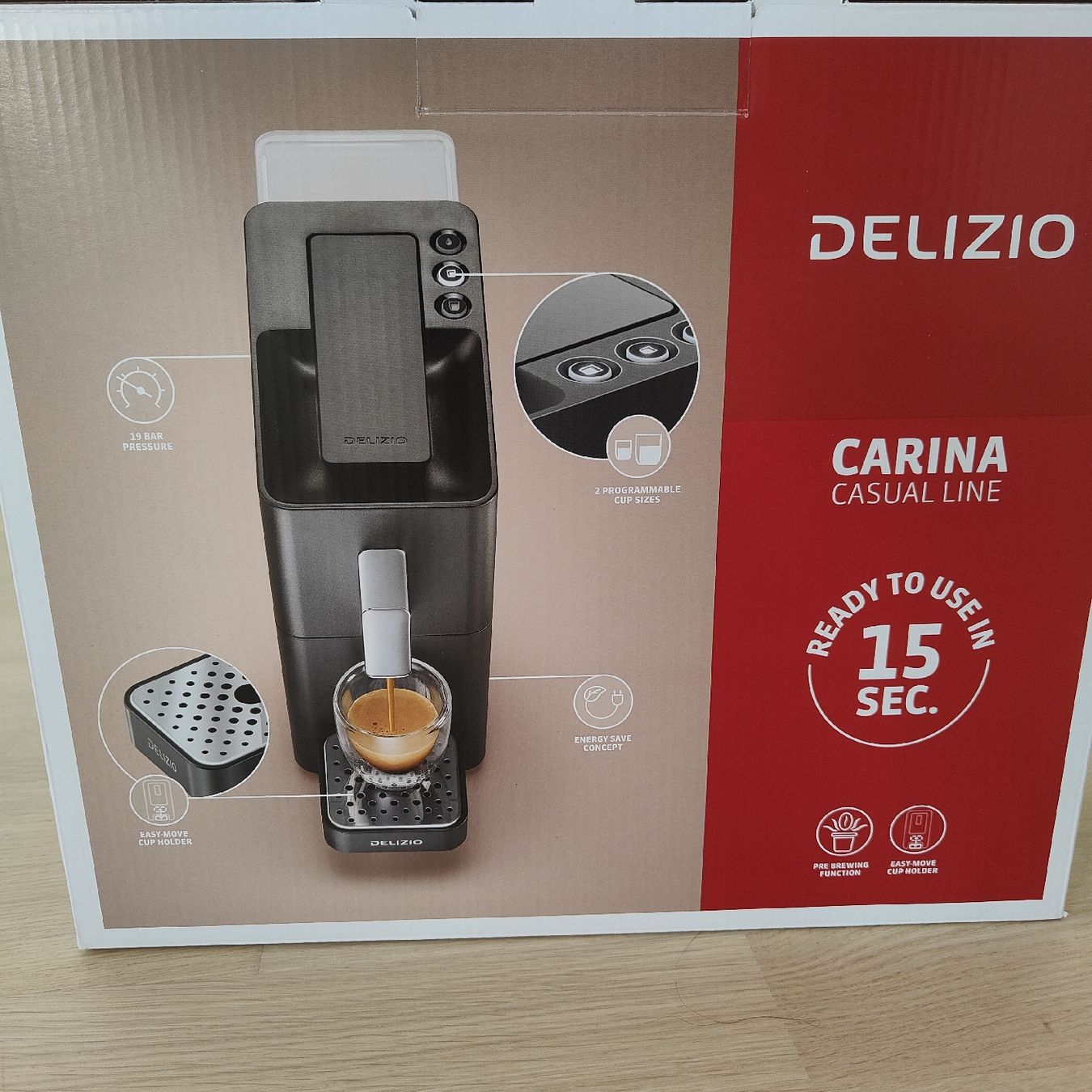 Delizio Macchine per caffè & Macchine per espresso: Delizio neu, ungebraucht – Nuovo e nell'imballaggio originale da Frauenfeld venduto da mar_ddf8 2