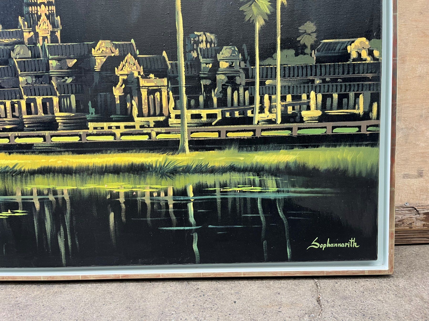 Dipinti: Grosses Gemälde Angkor Wat Tempel – Usato da Bülach venduto da .Reissverschluss. 1