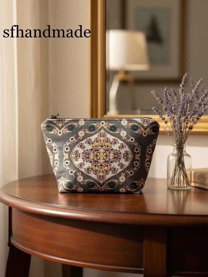 Kosmetikkoffer: 🌟Ornament Chic 🌟Mini Bag - sfhandmade – Neu (gemäss Beschreibung) aus Baar von sfhandmade