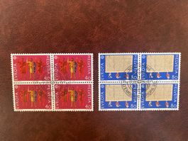1982 Europa 4erblock ET-Stempel
