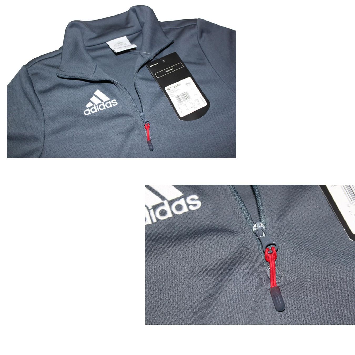 Adidas Maglioni & Felpe: Adidas Kinder unisex Ski Pullover1/2 Zip Roll/grau /Gr.156 – Nuovo e nell'imballaggio originale da Wohlenschwil venduto da EddieS-Outlet 3