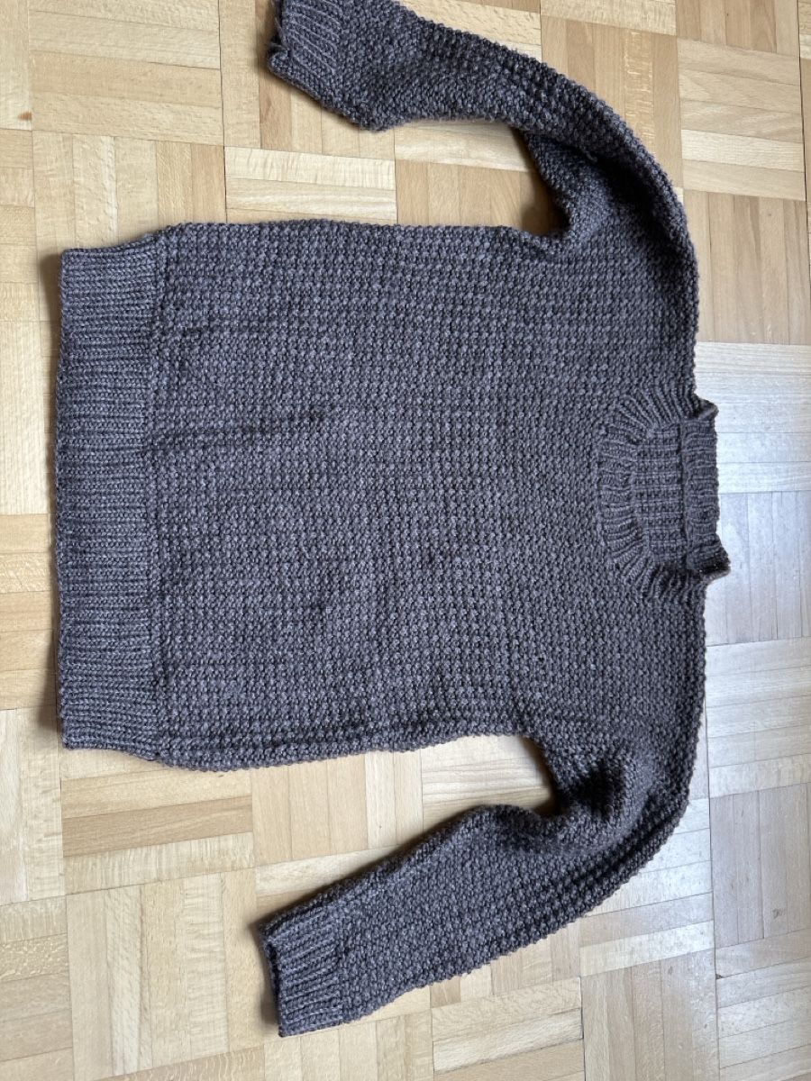 Pullover & Sweatshirts: Selbstgestrickter Wollpullover – Gebraucht aus Zuerich von Christina.h