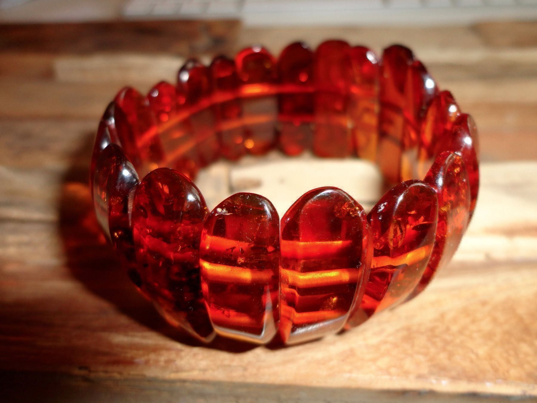 Bracciali & Braccialetti: Bernstein / Amber/ Ambre Armband – Nuovo (secondo la descrizione) da Biberist venduto da tl-schmuck 3