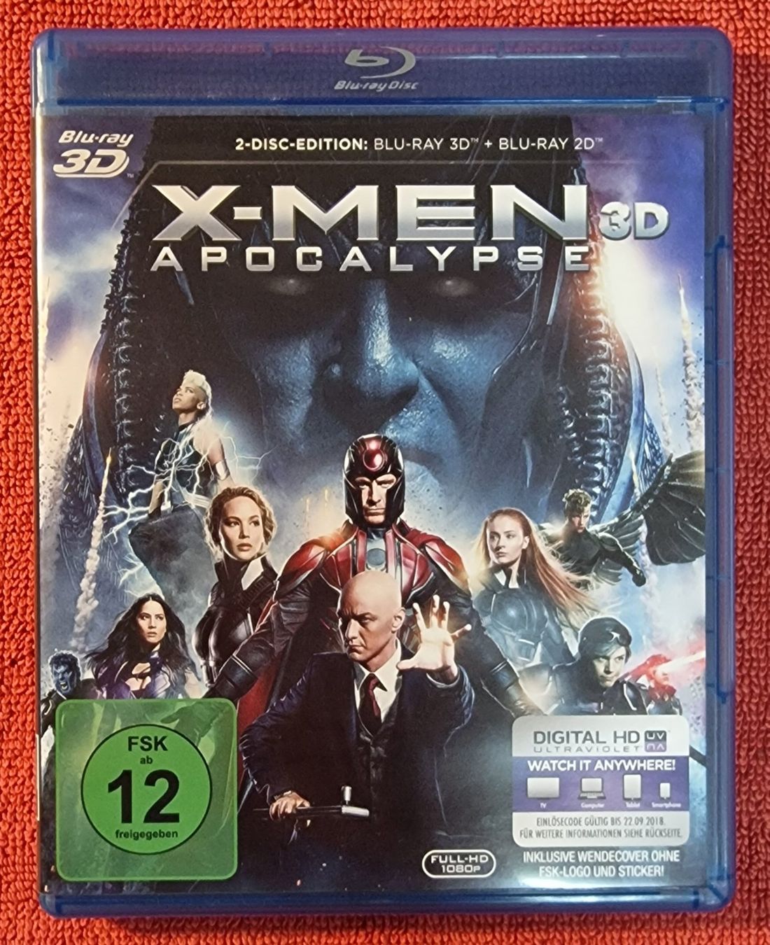Tous les DVDs: X-Men Apocalypse BluRay 3D & normal – D'occasion à Basel par phi_8xhm