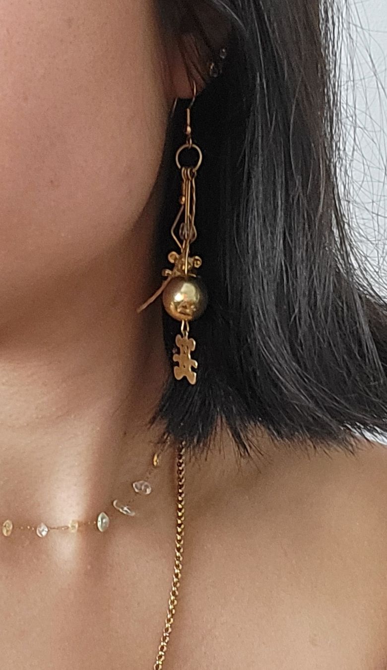 Orecchini pendenti & Orecchini a lobo: boucles d'oreille dorées – Usato da Villars-sur-Glâne venduto da dia_2q2l 3