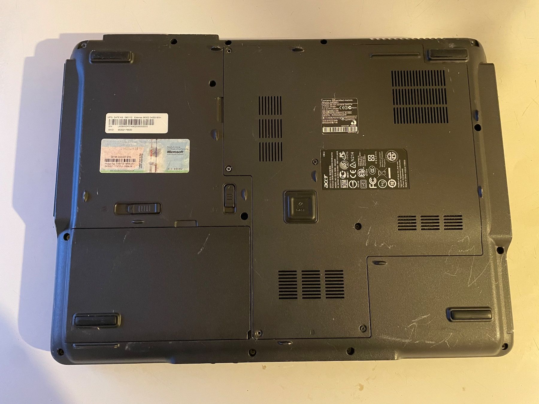 Acer Portables: Pc portable acer ms2231 défectueux – Défectueux à moudon par faucheur2 2