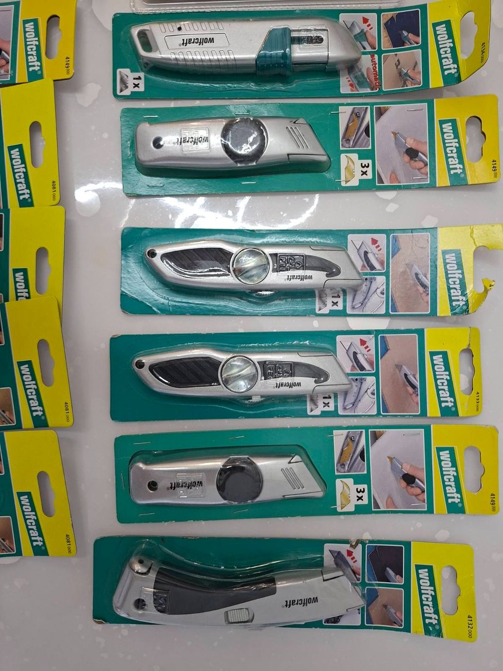 Wolfcraft Tutti gli attrezzi: professionelle Messer – Nuovo e nell'imballaggio originale da Aesch BL venduto da Pendrive 5