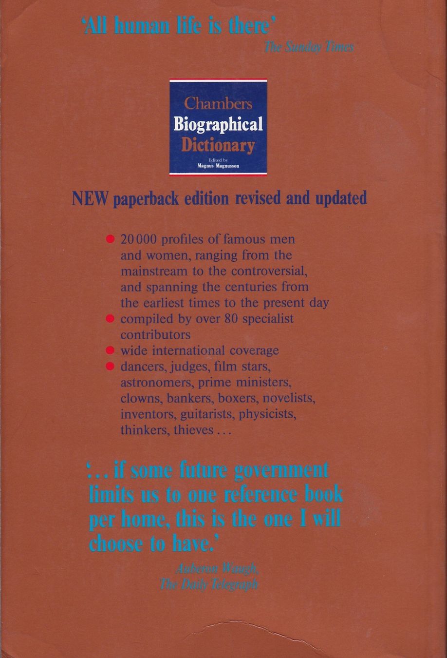 Bücher: Chambers Biographical Dictionary – Gebraucht aus Genève von Migdalia 1