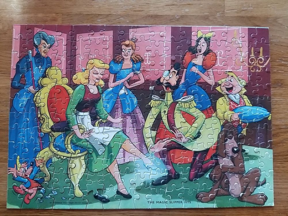 Jigsaw Puzzle Disney Cinderella aus 1950 Kaufen auf Ricardo