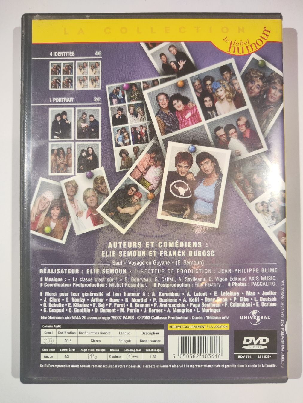 Alle DVDs: DVD - Elie annonce Semoun: la suite – Gebraucht aus Commugny von Teksen 1