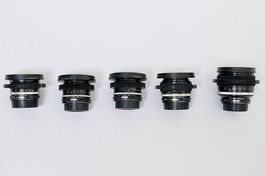 NIKON AI / AIS OBJEKTIV SET CINE MODDED inkl. 2 ADAPTER