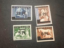Österreich 1945  Komplettsatz 4 Werte postfrisch ** (2065)