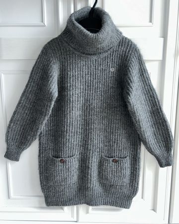 Gucci girls alpaca wool dress Kleid 8 Y