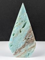 Blauer Aragonit mit Stehfläche 9,8cm  69 Gramm