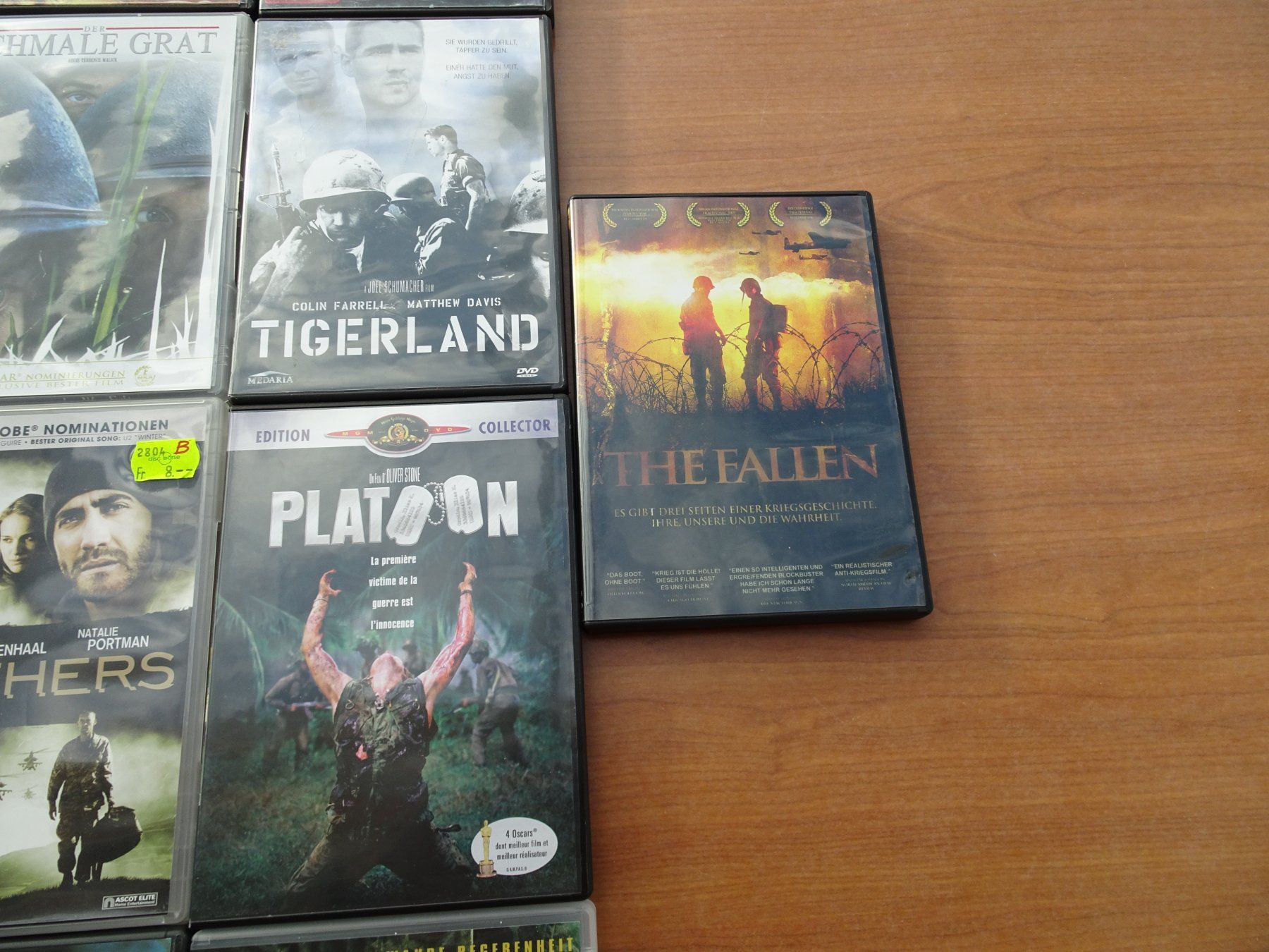 Tutti i DVDs: WAR  Kriegsfilme – Usato da Schenkon venduto da Movieplanet 3