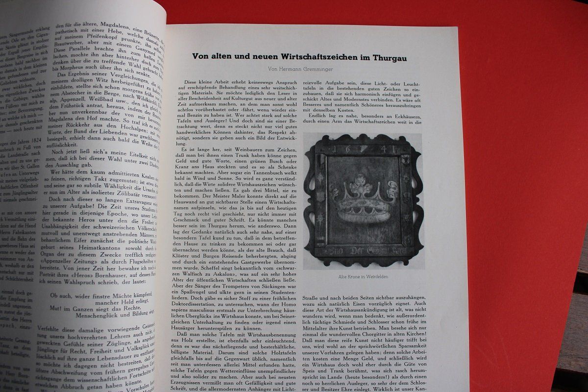 Libri: 6 x Thurgauer Jahrbuch 1939 -1944 – Usato da Wettswil venduto da roma010 7