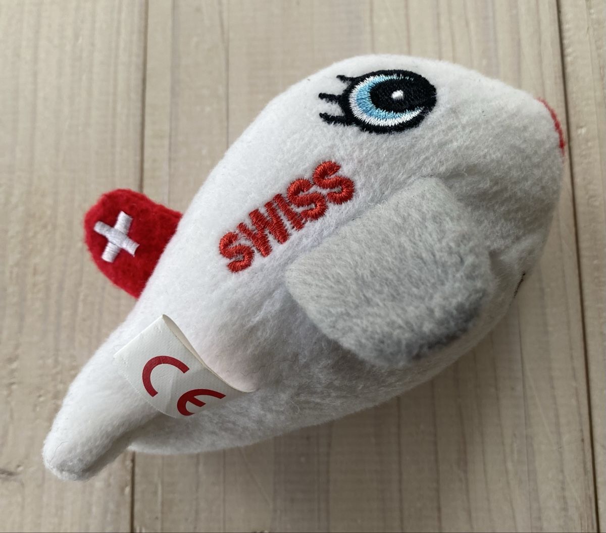 Giocattoli: Swiss Flugzeug Plüschtier – Usato da Kesswil venduto da canvas12