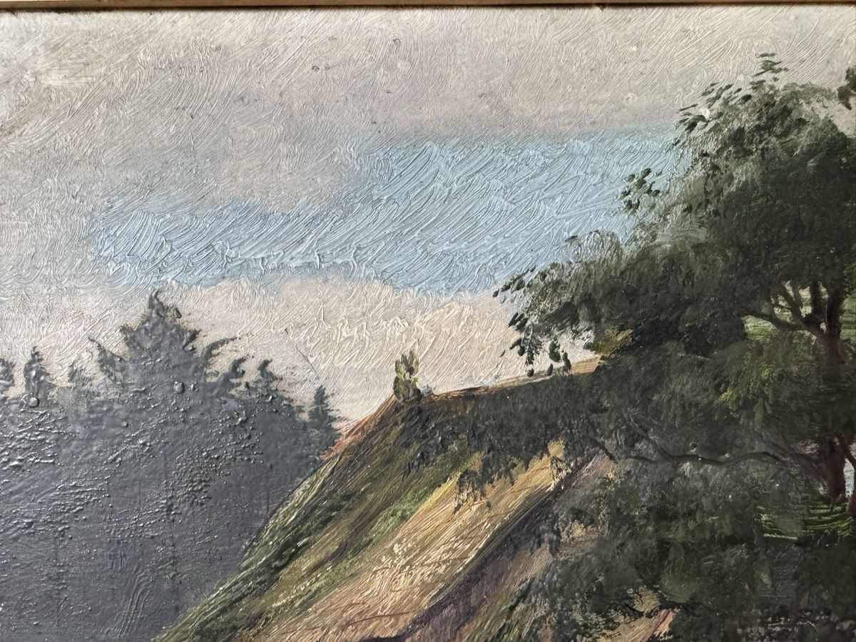 Gemälde: Ölgemälde Landschaft Bauernhaus, von Othmar Döbeli – Gebraucht aus Grellingen von laranna 4