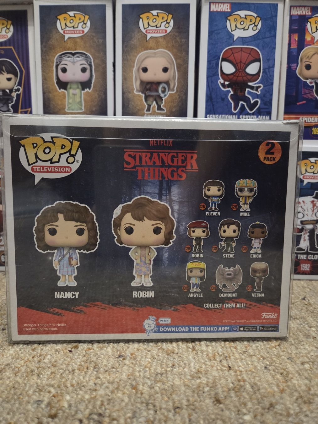 Funko Figuren: Funko Pop Stranger Things Nancy & Robin 2er Pack neuwertig – Neu (gemäss Beschreibung) aus Wangs von ste_9fqx 1