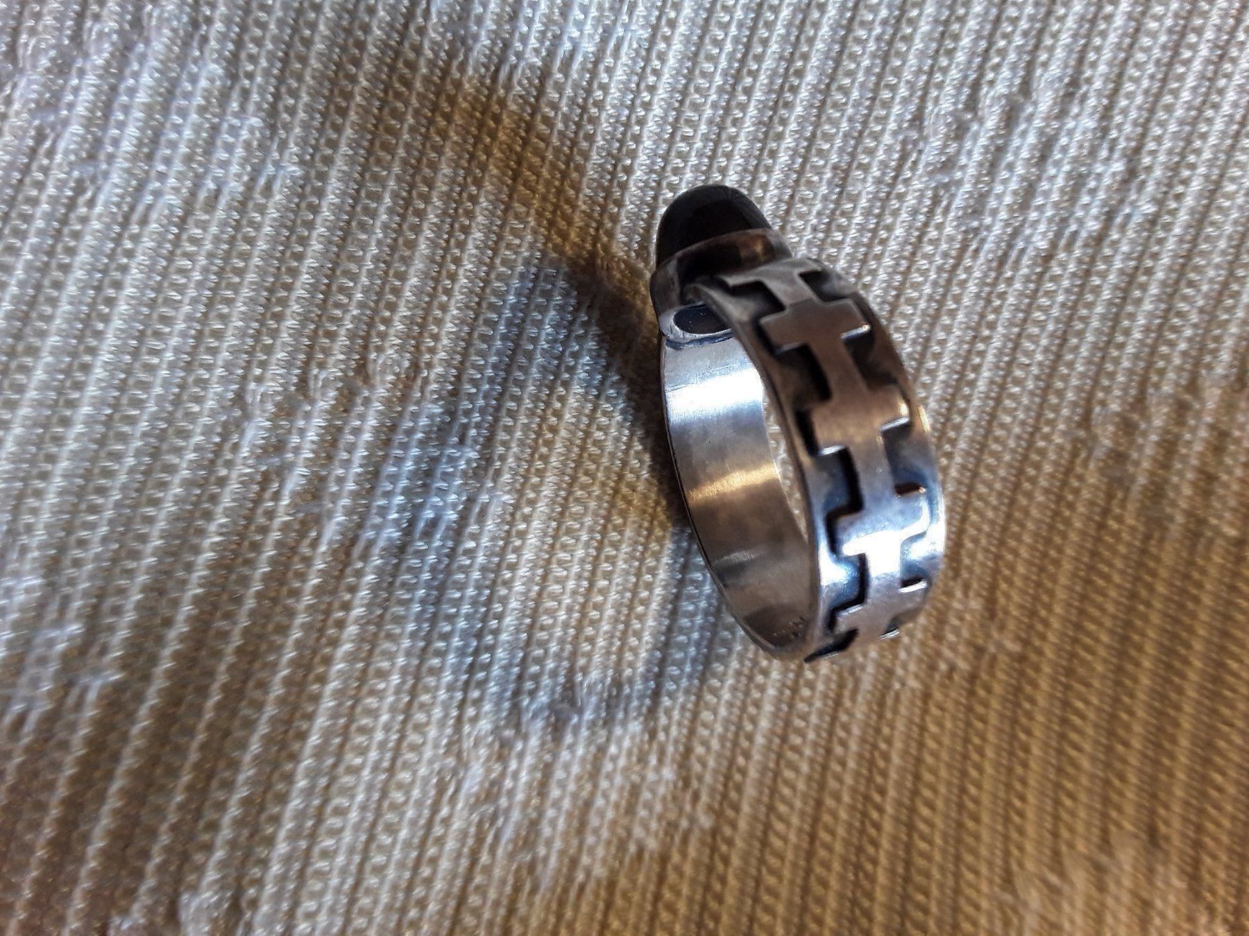 Anelli: Ring Sterling Silber Handarbeit Gr 61 – Usato da Zürich venduto da Aleick 3