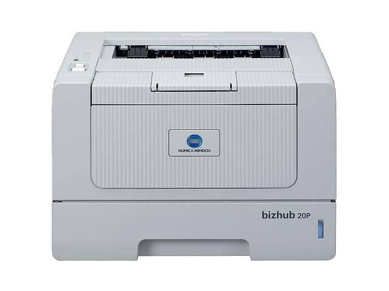 Imprimantes: Schwarz/weiß Laserdrucker Minolta – D'occasion à Neu St. Johann par voghelm