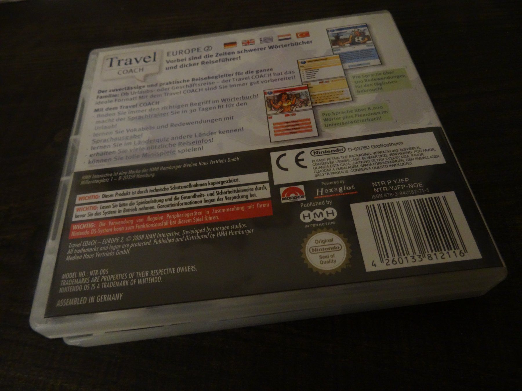 Jeux: Travel Coach Europe 2 DS – D'occasion à Olten par Disc-Ausverkauf 2