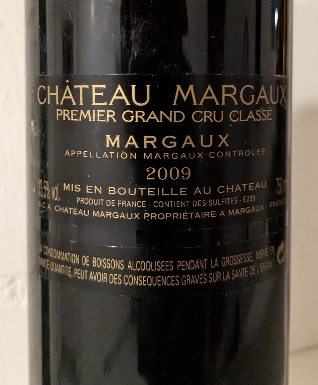 Château Margaux Vino: Château Margaux 2009 – Nuovo (secondo la descrizione) da Giffers venduto da agu25 1