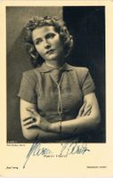 Karin Hardt 1910-92 Autogramm Vintage Foto 9x14cm