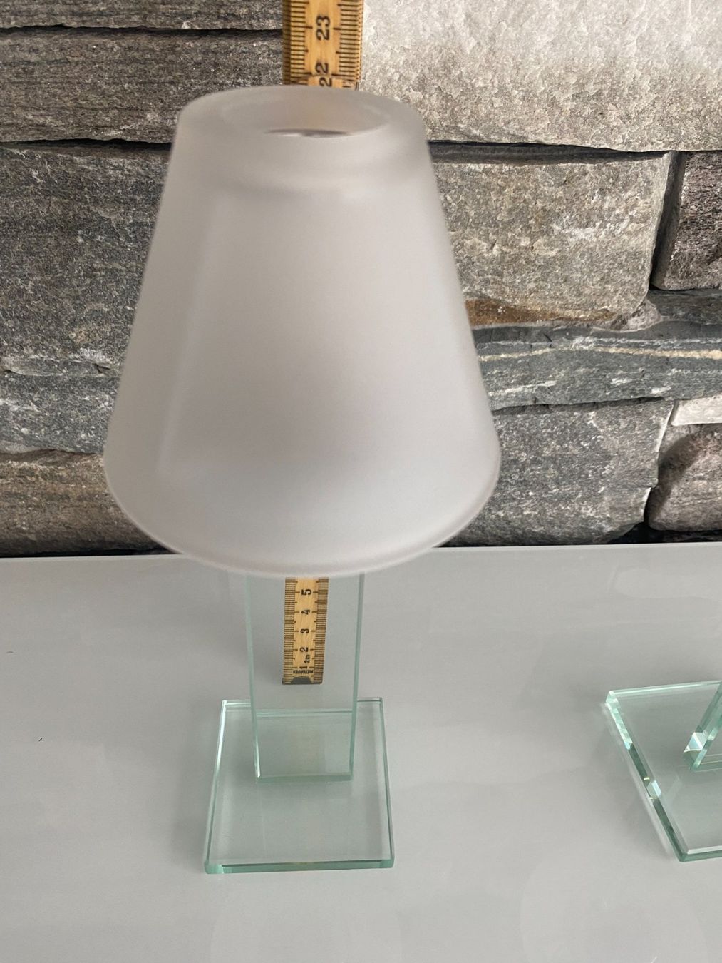 Portacandele: Windlichter mit Rechaudkerzen - 2 Stück – Usato da Gerolfingen venduto da Regenbogen88 3