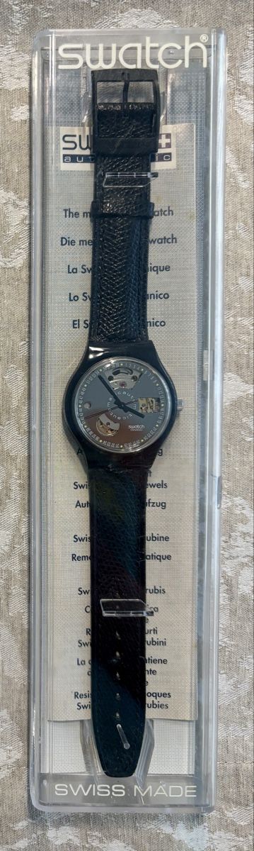 Swatch Montres: SWATCH Automatic Black Motion ungetragen.! – Neuf (Voir description) à Bülach par Cspadanuda 2