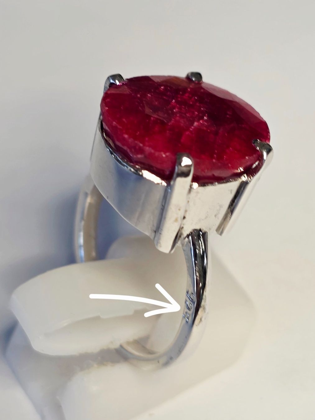 Bagues: Rubin Fingerring – Neuf (Voir description) à Zürich par Benedikt21