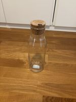 Glasfläschli mit Korkverschluss 1l, ideal für Sommergetränk