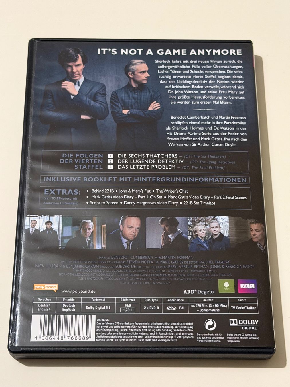 Luxus Sherlock 4 Staffel Bildernull