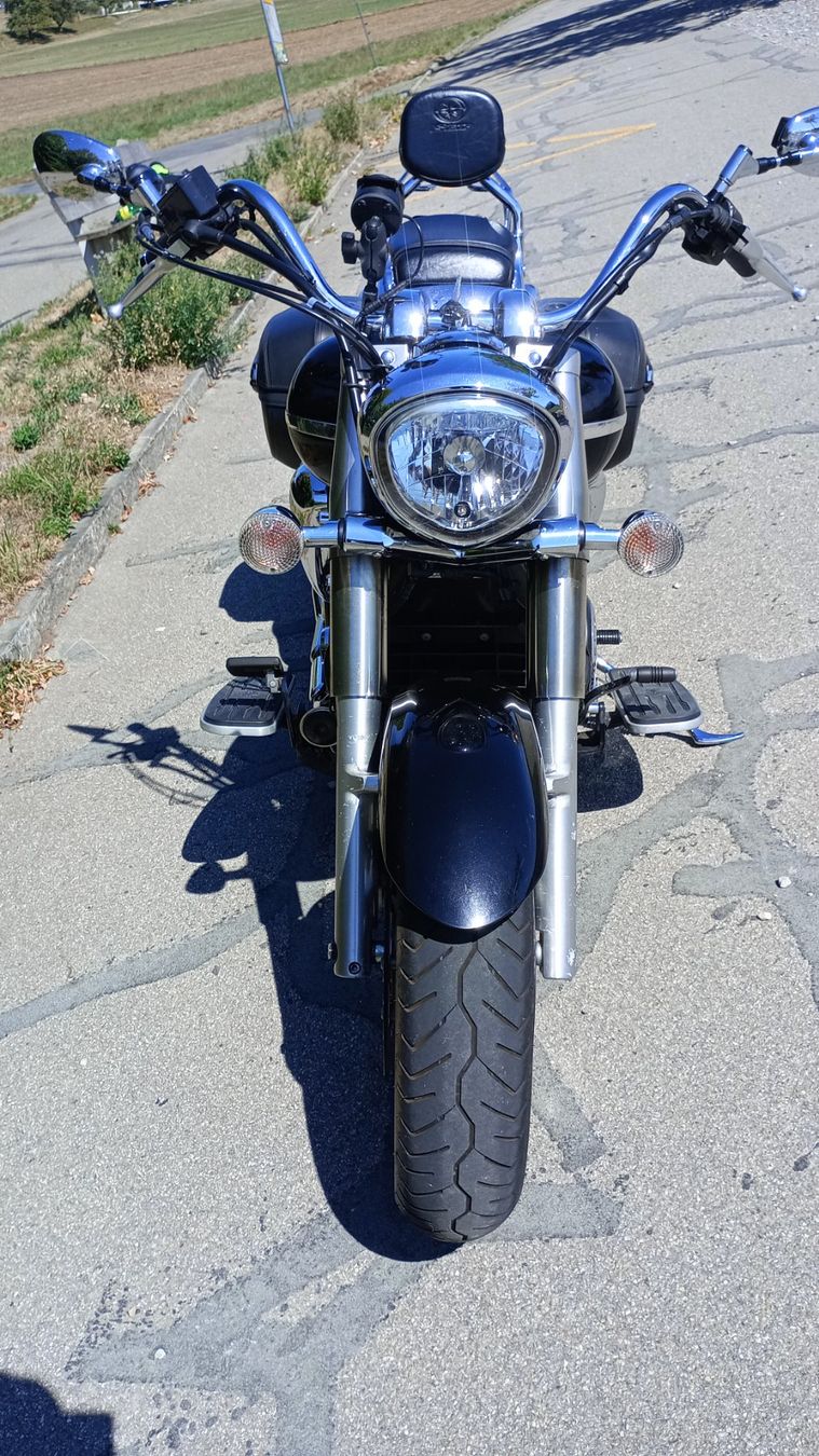 Yamaha Chopper: Yamaha XVS W1300A Midtnight Star – Usato da Schalunen venduto da leinad03 2