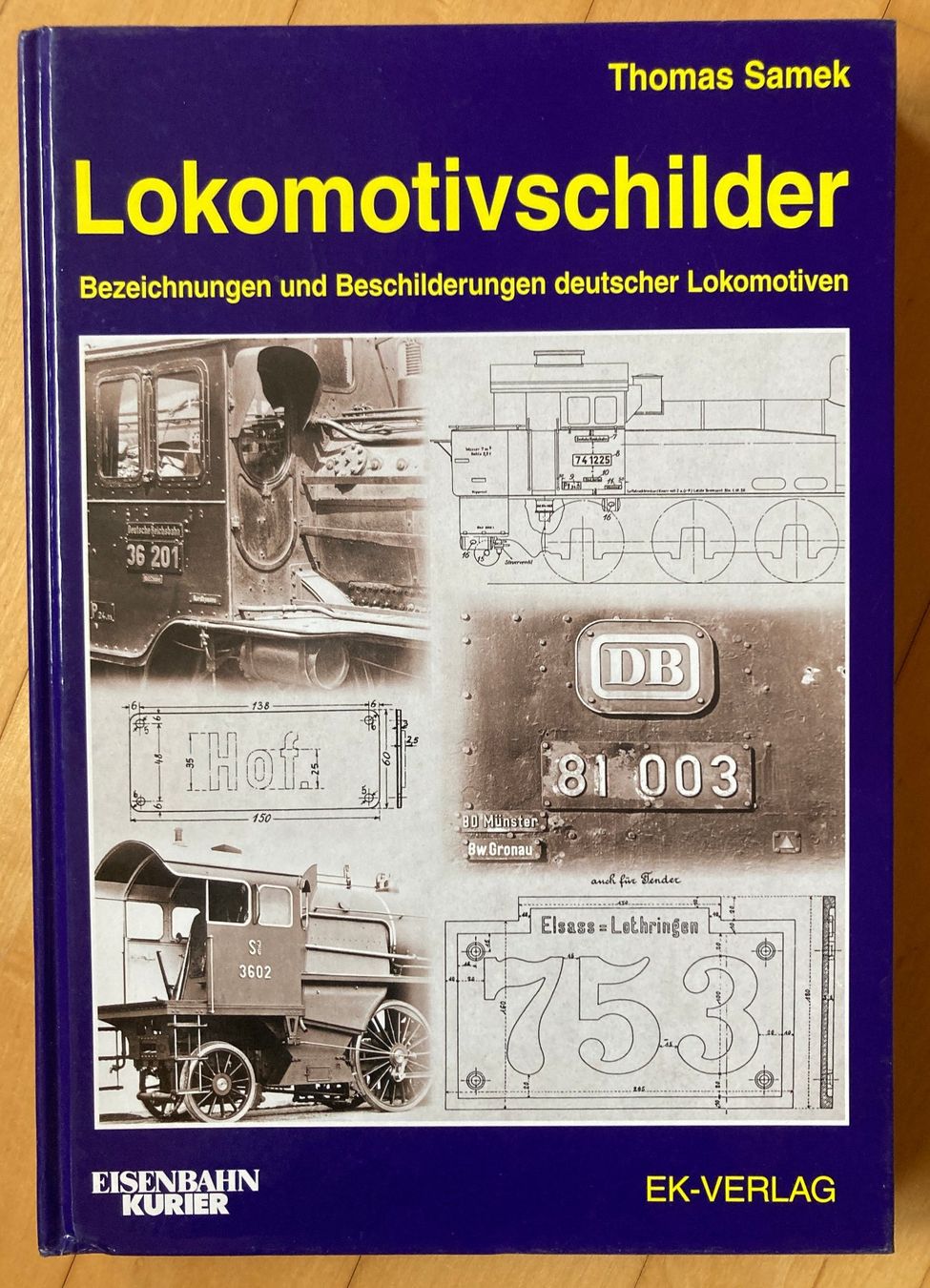 Libri: EK-Verlag "Lokomotivschilder" (Thoams Samek) – Nuovo (secondo la descrizione) da Sutz venduto da Linde1414