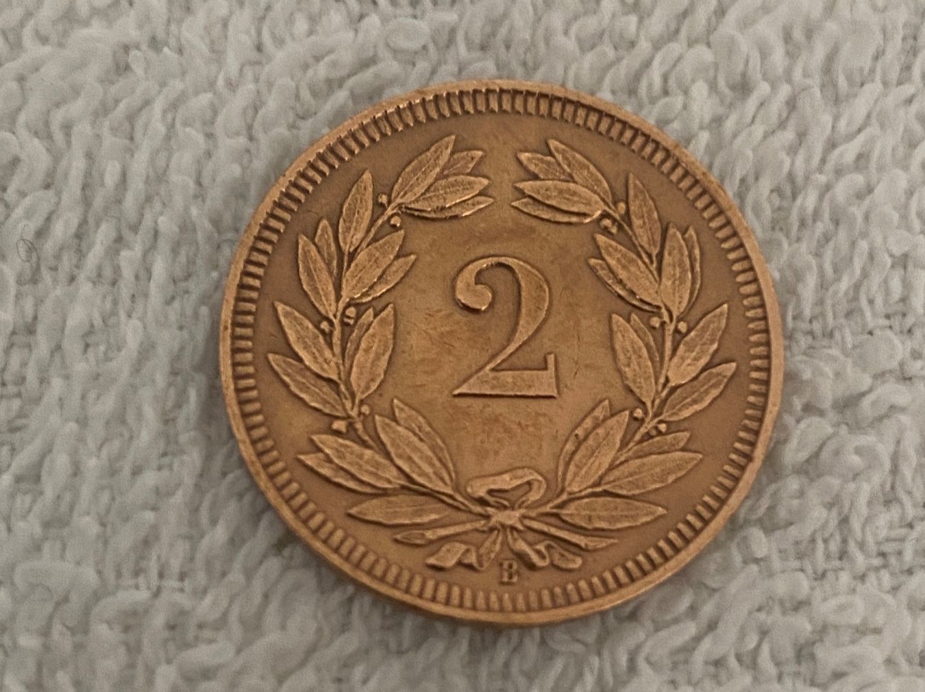 Tutti le monete: 2 centimes/rappen 1914 – Usato da Nyon venduto da Ilmi09 1