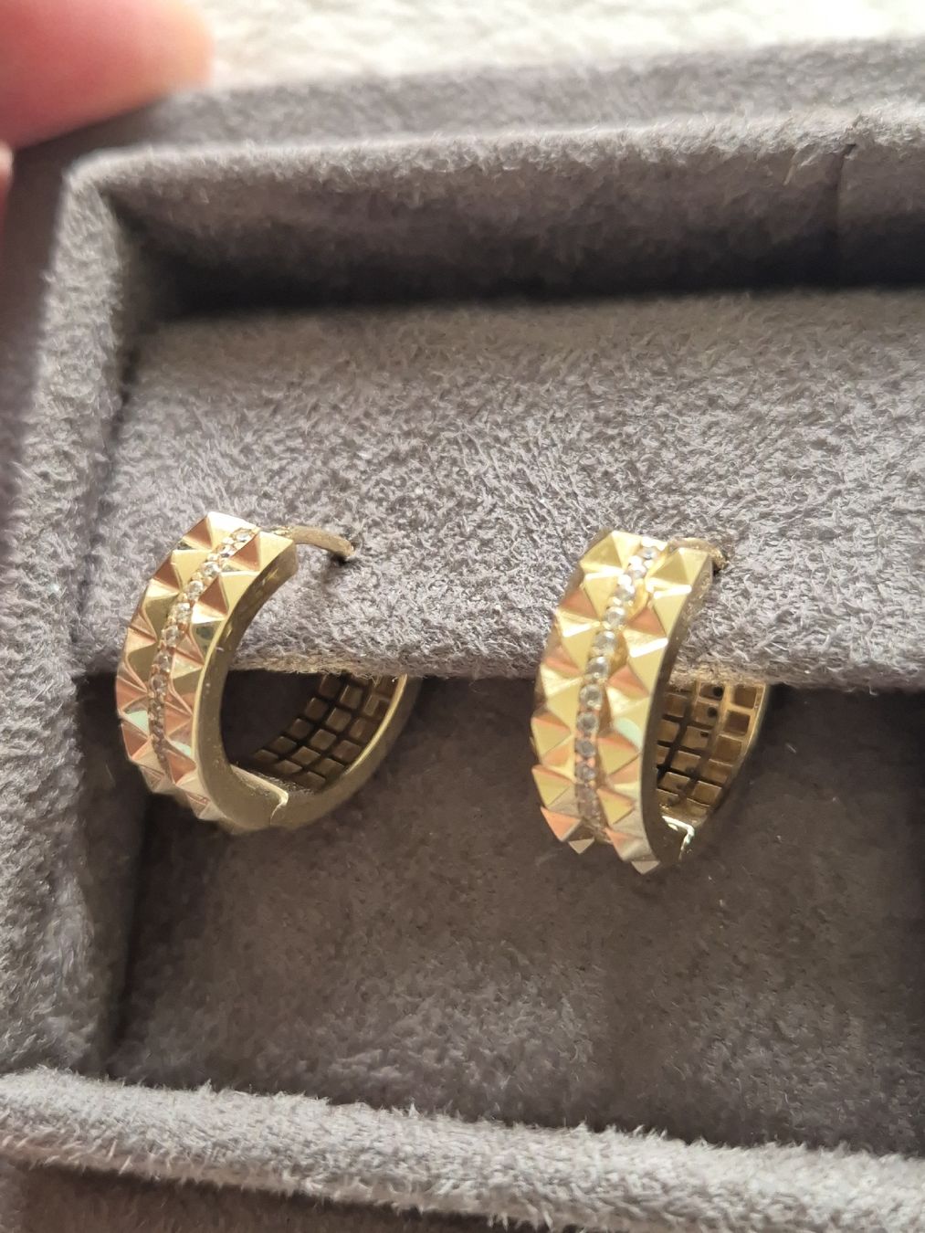 Ohrringe & -stecker: Creolen Gelbgold 14 Karat – Neu (gemäss Beschreibung) aus Zürich von mma_z6nx 2