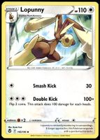 Pokémon Lopunny 145/195 EN SWSH12: Silver Tempest