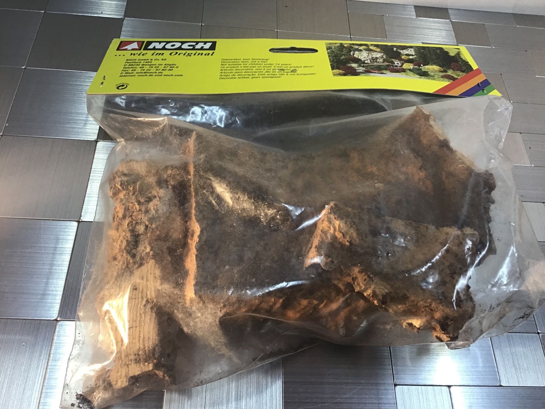 Noch Modelleisenbahnen: KORK -FELSEN 08810 – Neu und originalverpackt aus Männedorf von Spezial-Modelle 1