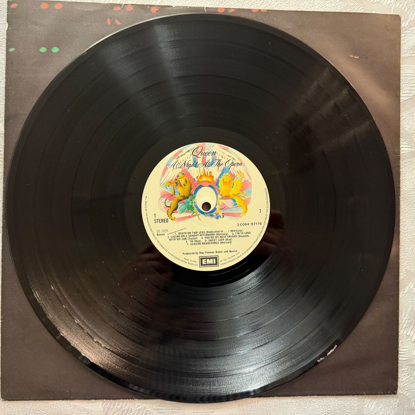 Dischi in vinile: QUEEN - A NIGHT AT THE OPERA – Usato da Zürich venduto da fehlton 3