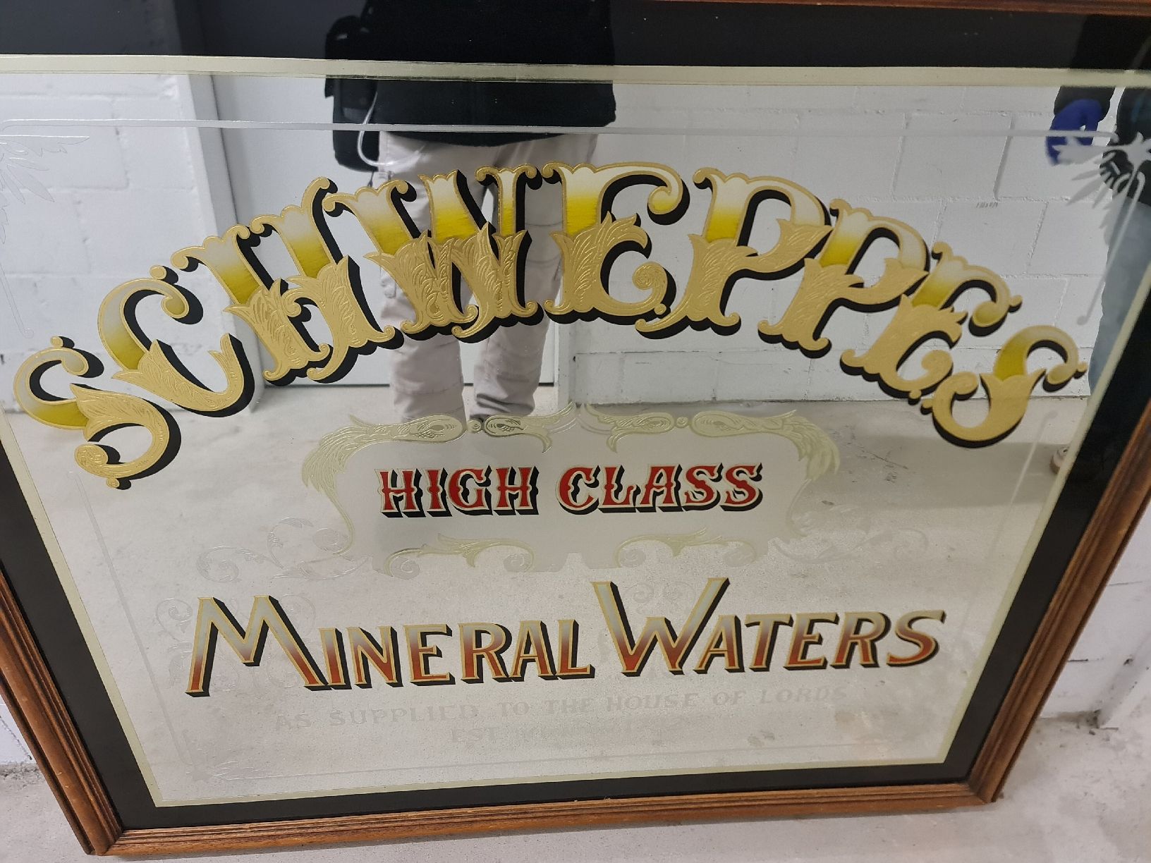 Foto & Immagini: Schweppes Werbe Glassbild – Usato da triengen venduto da fad_g29d 1