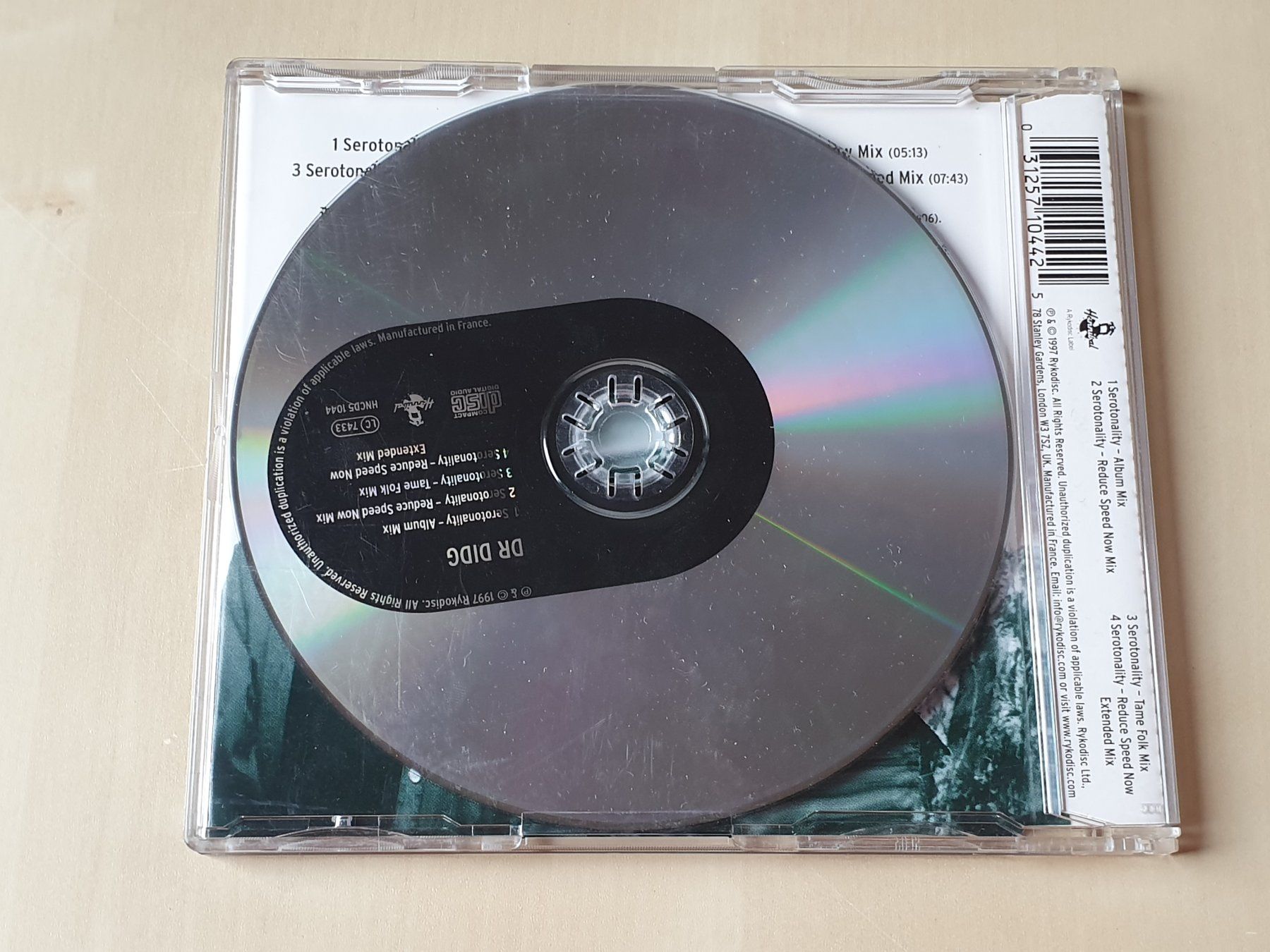 CDs: Dr. Didg Serotonality – Gebraucht aus Stansstad von collectorsshop 1