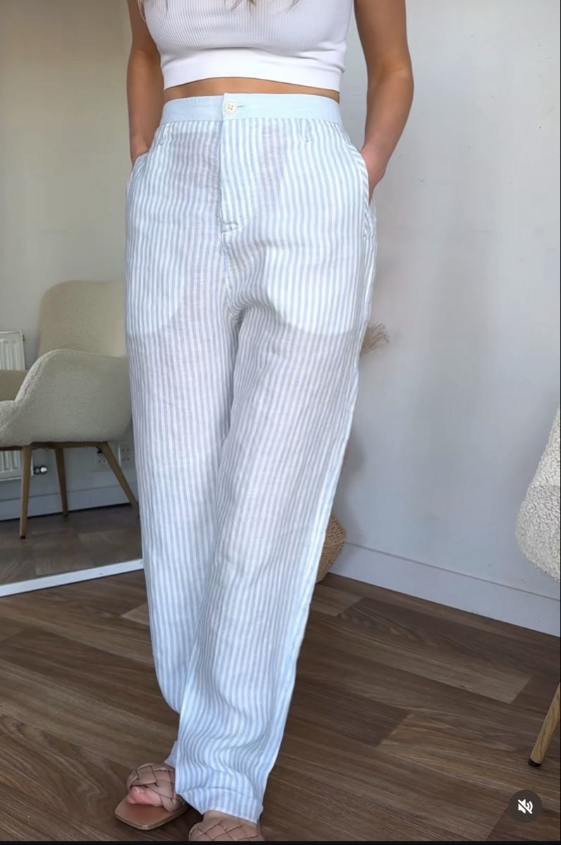 Pantaloni: UMIT UNAL New Linen Pants – Nuovo e nell'imballaggio originale da Emmen venduto da Avviivva_Com2023 1